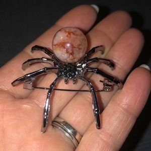 Fire Quartz Spider